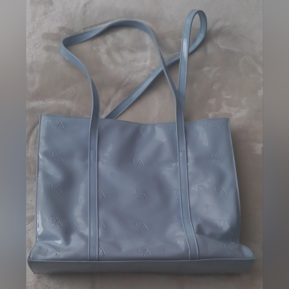 Calvin Klein club Handbag , Size Large color blue . - Picture 1 of 4